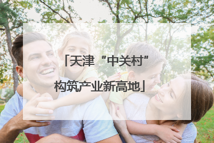 天津“中关村”构筑产业新高地